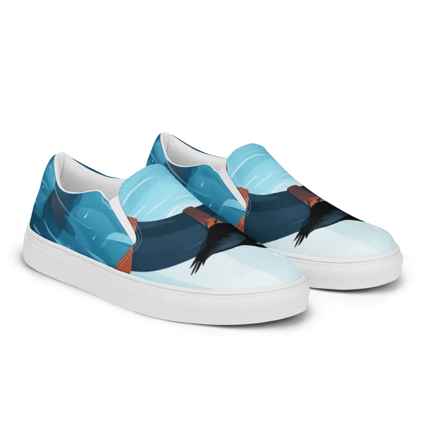 Women's Slip-On Canvas Shoes 🌊 Sea Mood product image (12)