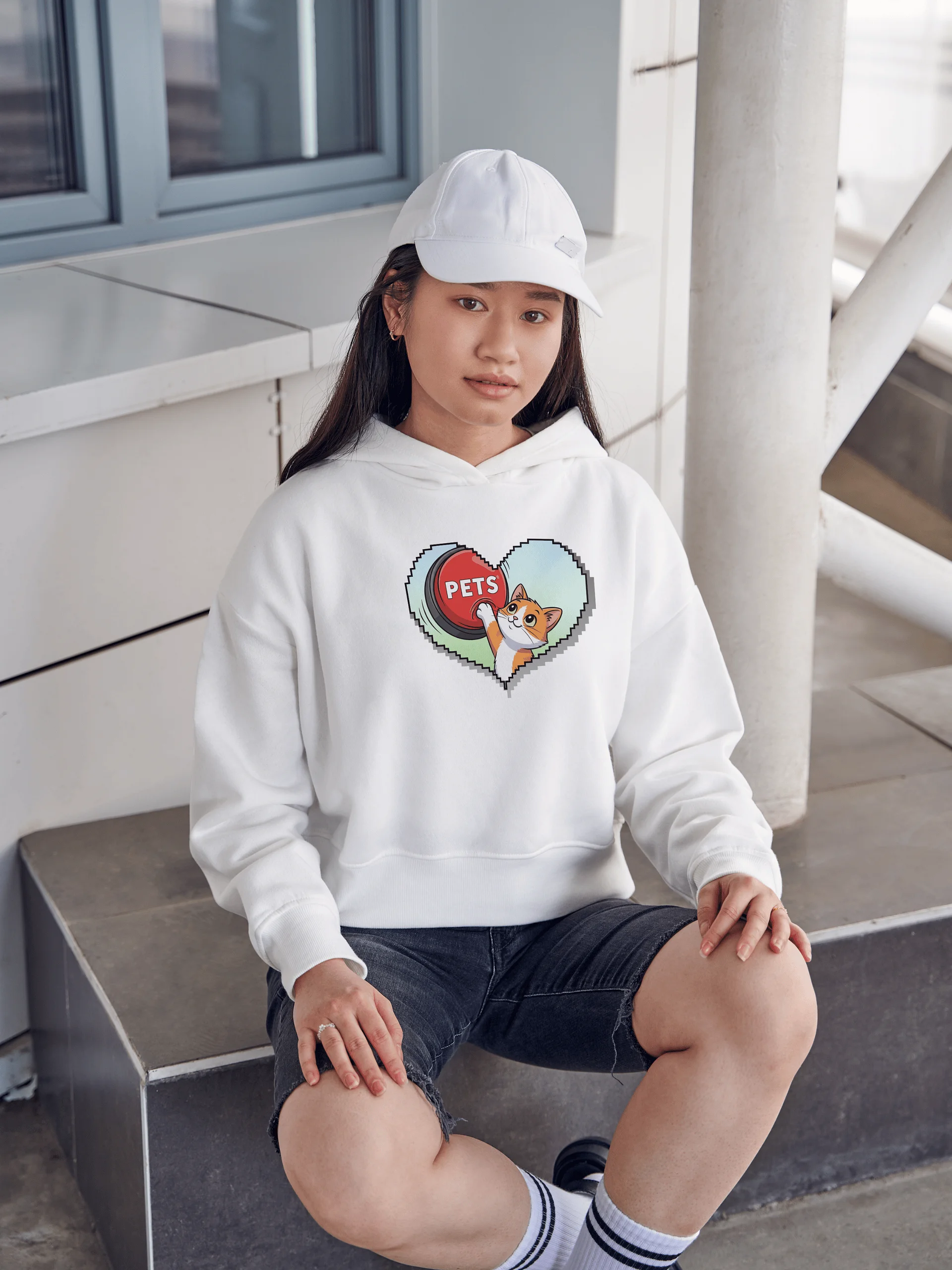 Pawsitive Reinforcement Hoodie | Cat Lover Apparel product image (61)