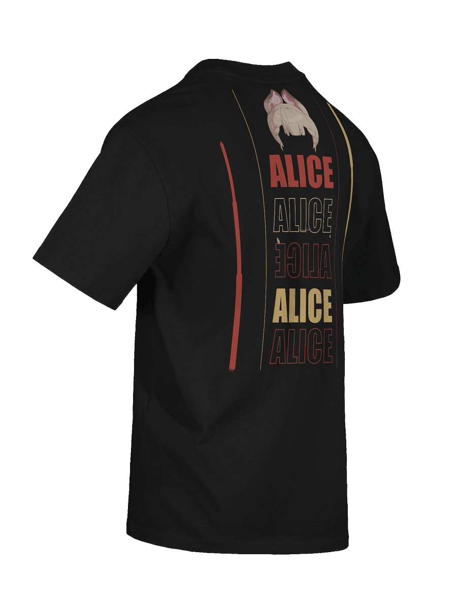 Alice Oversized Premium Heavyweight T-Shirt Front and Back print Zenless Zone Zero product image (34)