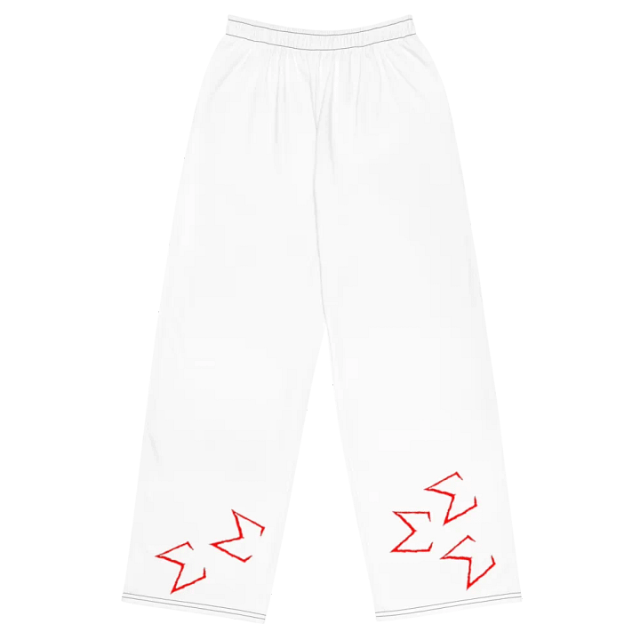 Sigma Pattern Wide-Leg Pants product image (1)