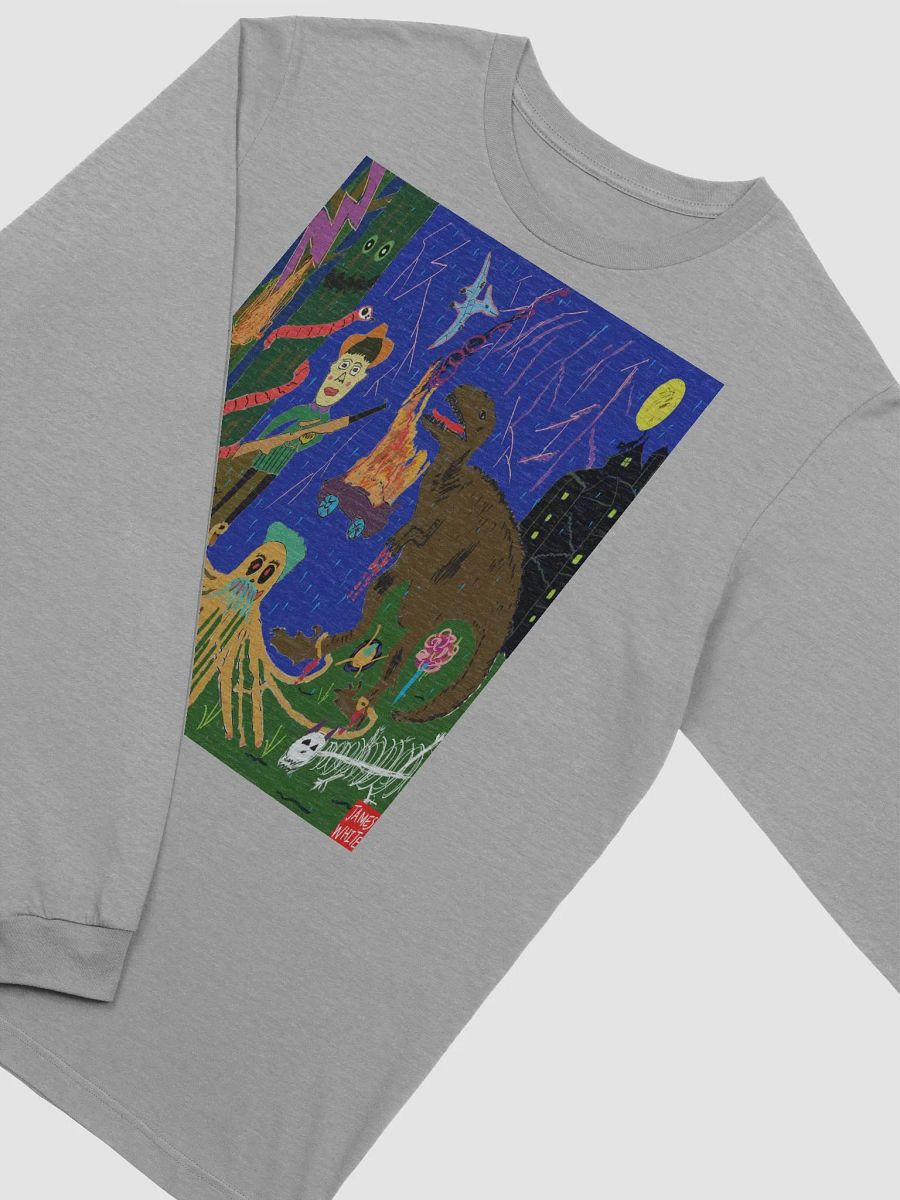 Bella+Canvas Supersoft Long Sleeve T-Shirt: monster product image (2)