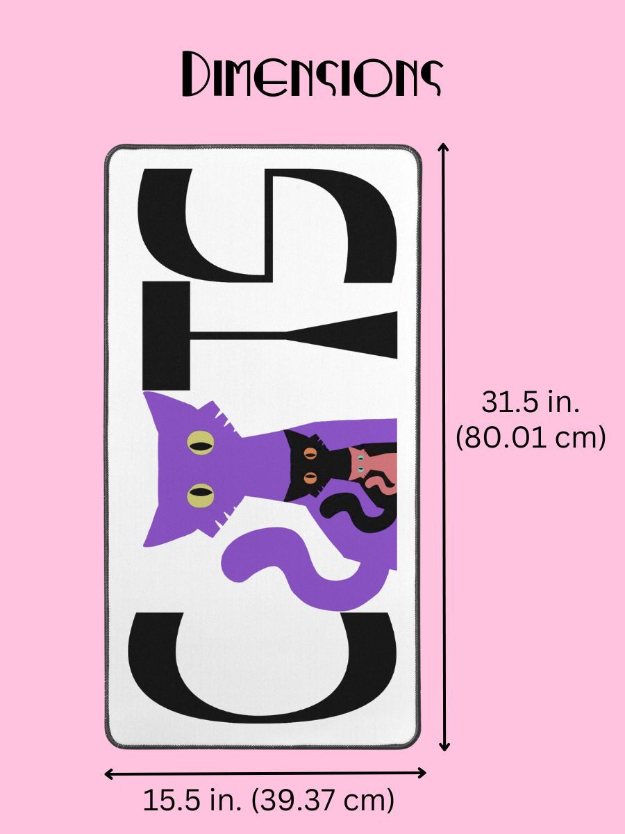 Nesting Cats Gaming Mat - Desk Pad for Workstation product image (3)