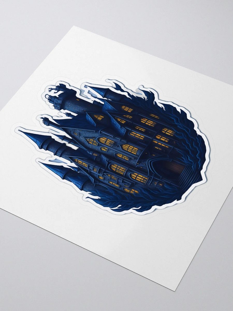 Ethereal Blue Castle Sticker product image (12)