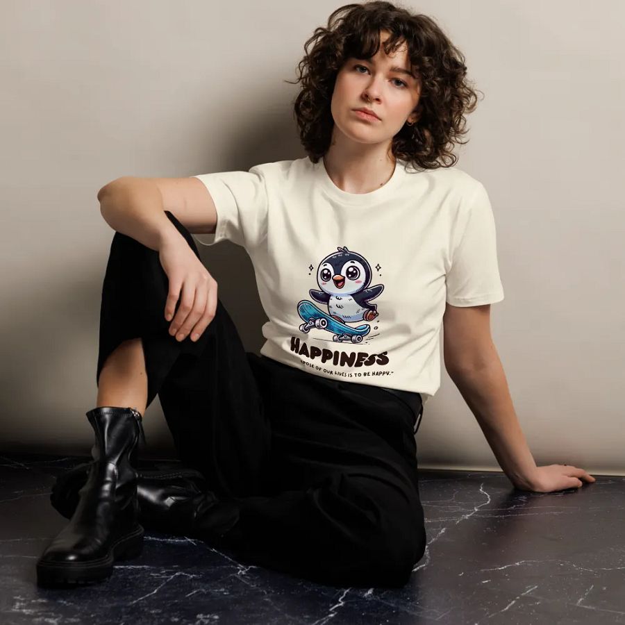Happiness Penguin Premium T-Shirt product image (11)