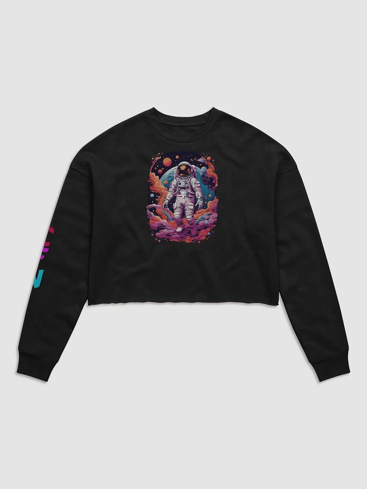 Cozy Chic Fleece Crop Sweatshirt product image (1)