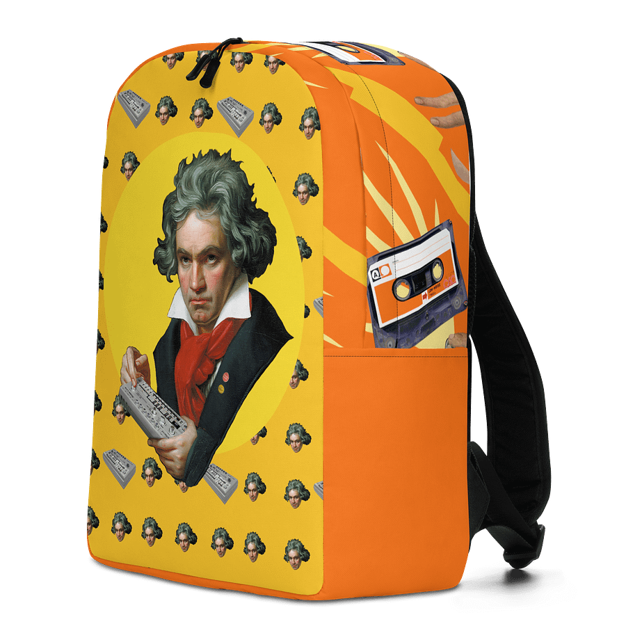 Roland van Beethoven , Roland TB 303 tribute by Frank Fonik Techno EDM Backpack product image (3)