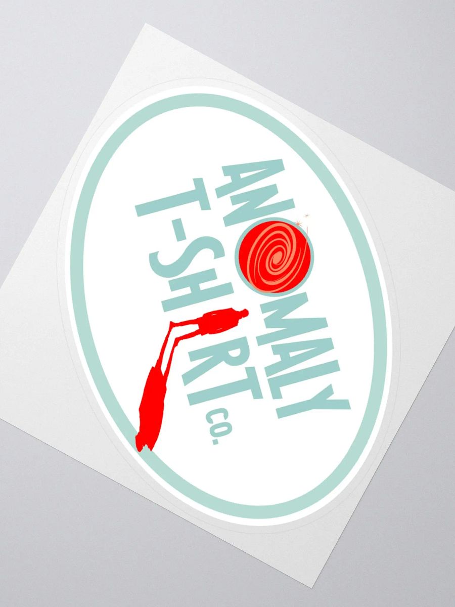 Oval Anomaly Stranger Logo Kiss Cut Stickers product image (3)