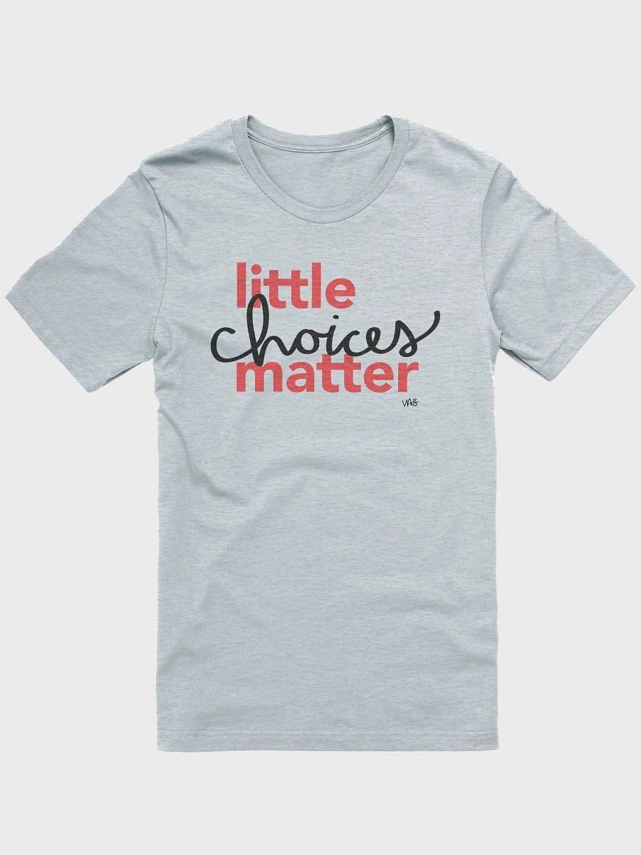 Little Choices Matter (Bella+Canvas Supersoft T-Shirt) product image (1)