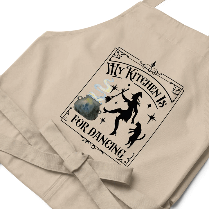 My Kitchen is For Dancing APRON - Witchy, Kitchen Witch, Magic Kitchen Gift product image (1)