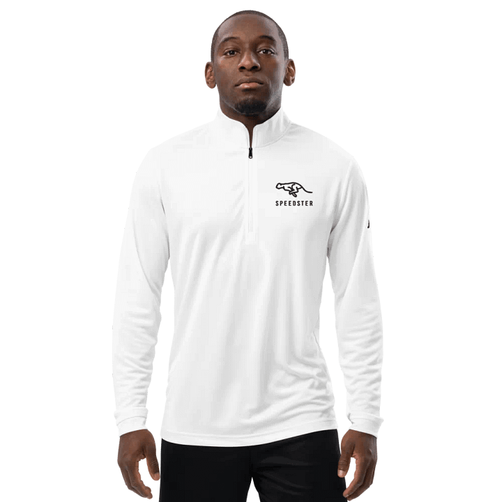 SPEEDSTER Adidas Lightweight Stealthy Comfort Quarter-Zip Pullover product image (2)