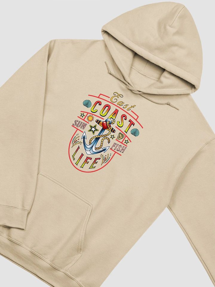 East Coast Life Sun Fish Hoodie product image (29)