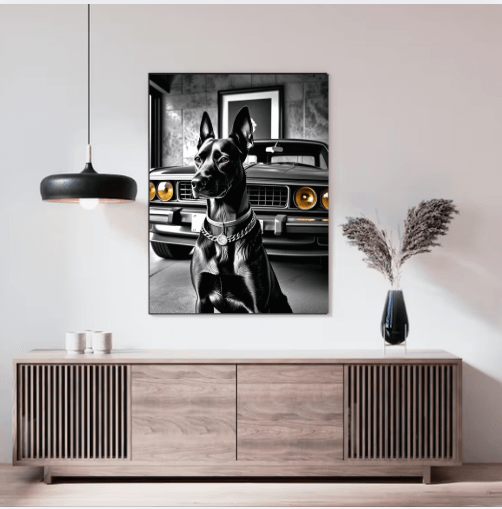 Luxury Doberman Wall Art, product image (2)