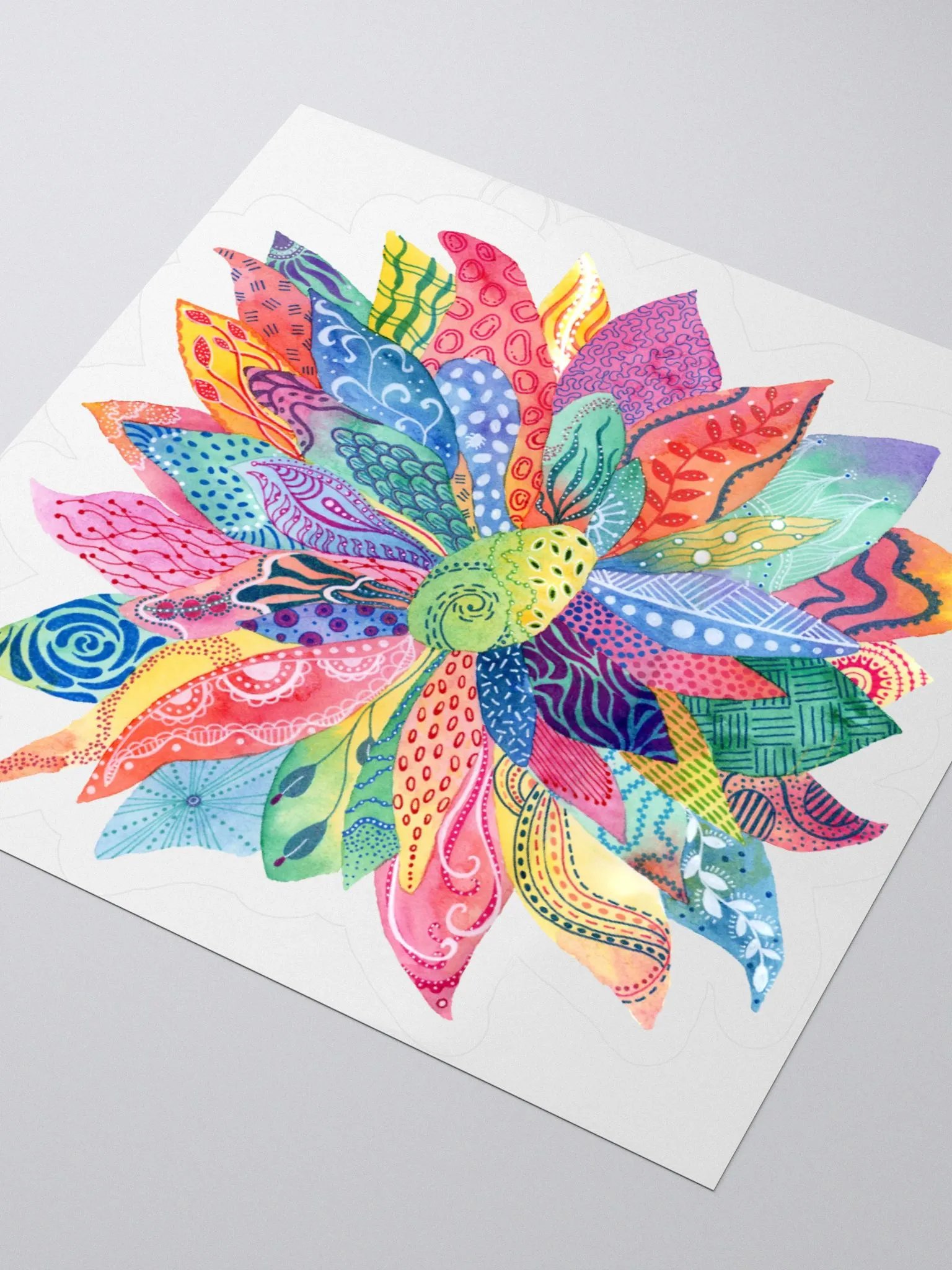 Blossom Burst Kiss Cut Stickers product image (9)