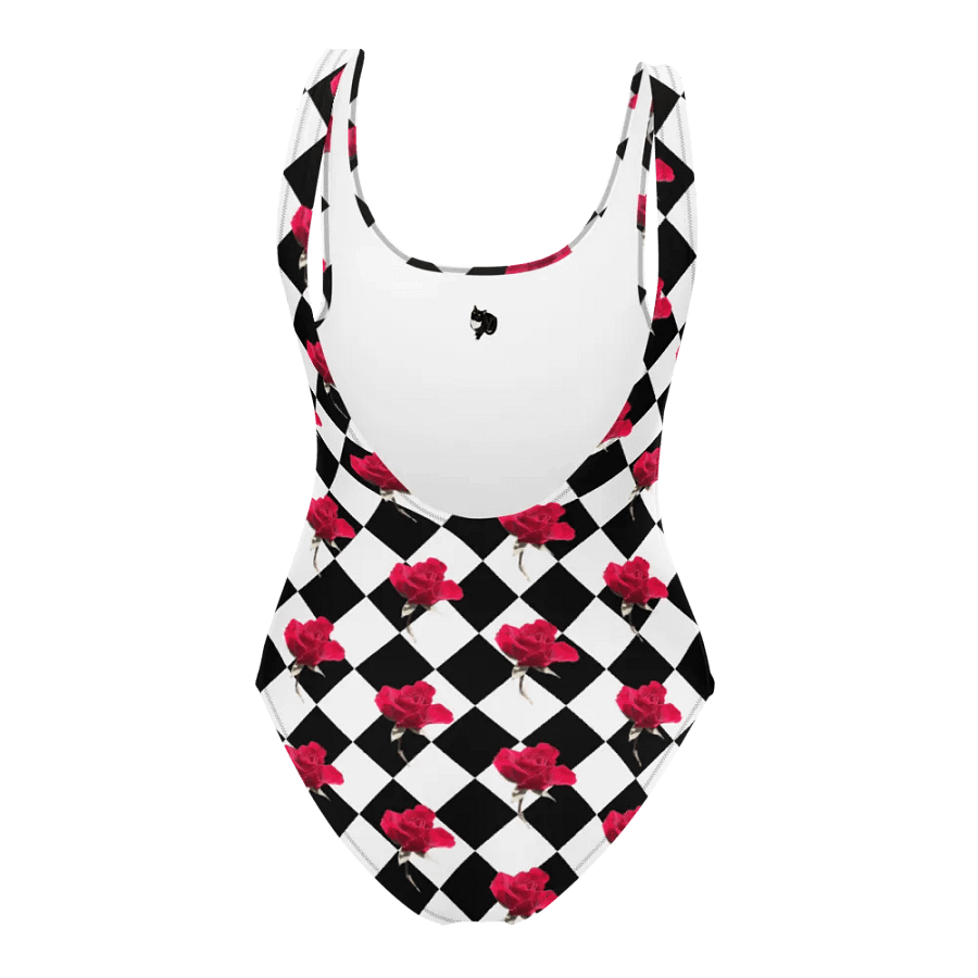 Rosy one-piece {black and white} product image (12)