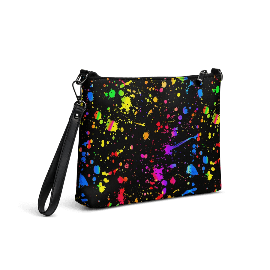 Neon Splatter Burst Crossbody Bag product image (4)