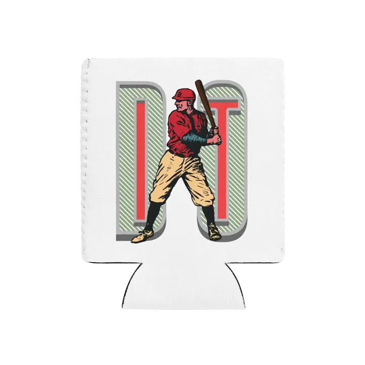 Do It Baseball Vintage Player Can Cooler product image (1)