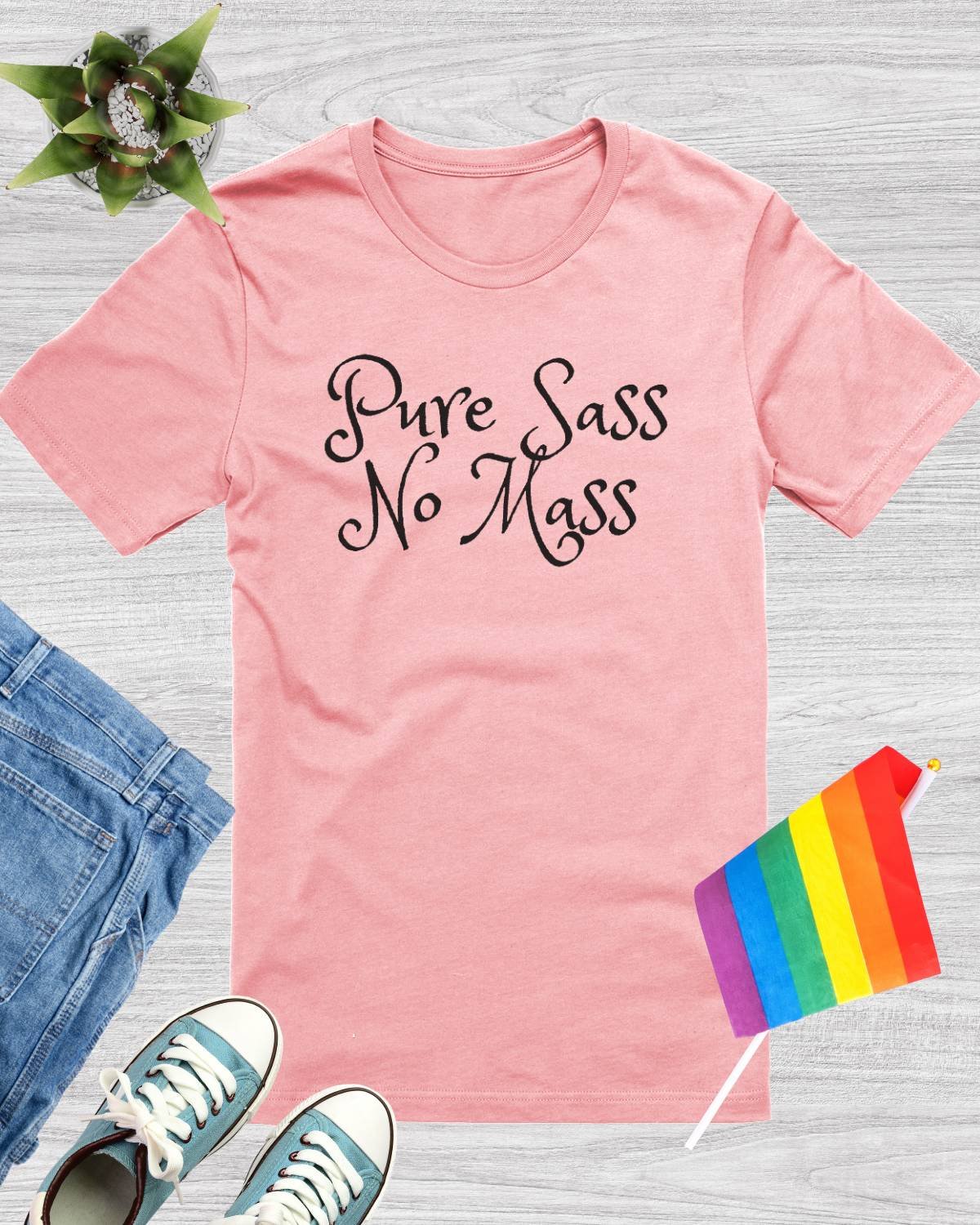 Pure Sass No Mass T-Shirt product image (1)