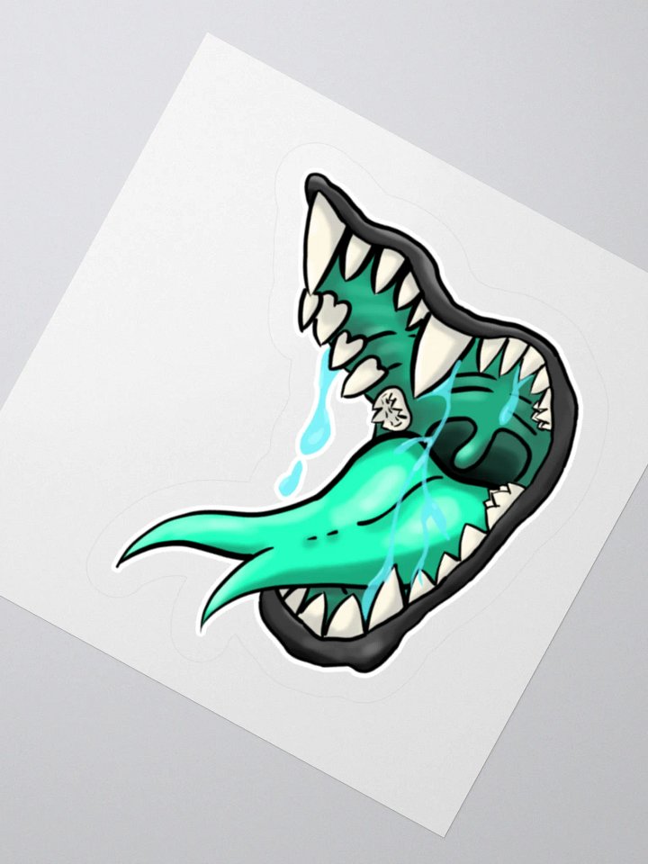 Barcano's Maw Sticker 3"x3" product image (2)