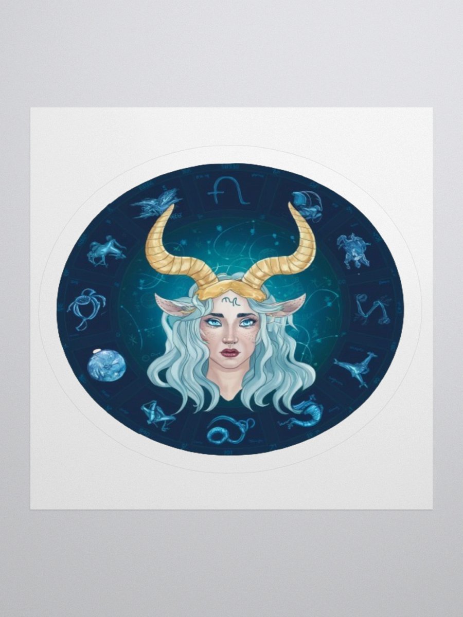 Capricorn Kiss-Cut Sticker product image (1)