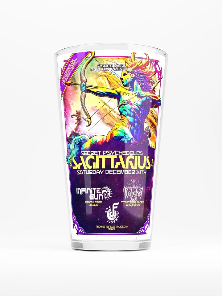 Sagittarius 2024 Shaker Pint Glass product image (1)