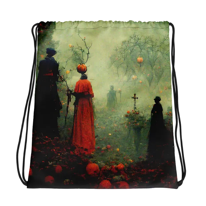 Pumpkin Patch Haunt Drawstring Bag product image (1)