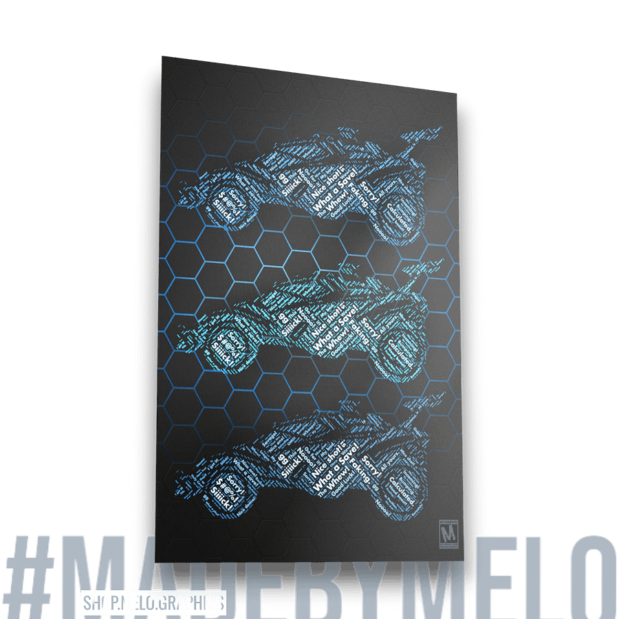 Carball Chatter - Matte Poster | #MadebyMELO product image (2)