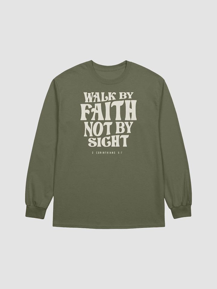 2 Corinthians 5:7 Walk by Faith - Christian Quote product image (1)