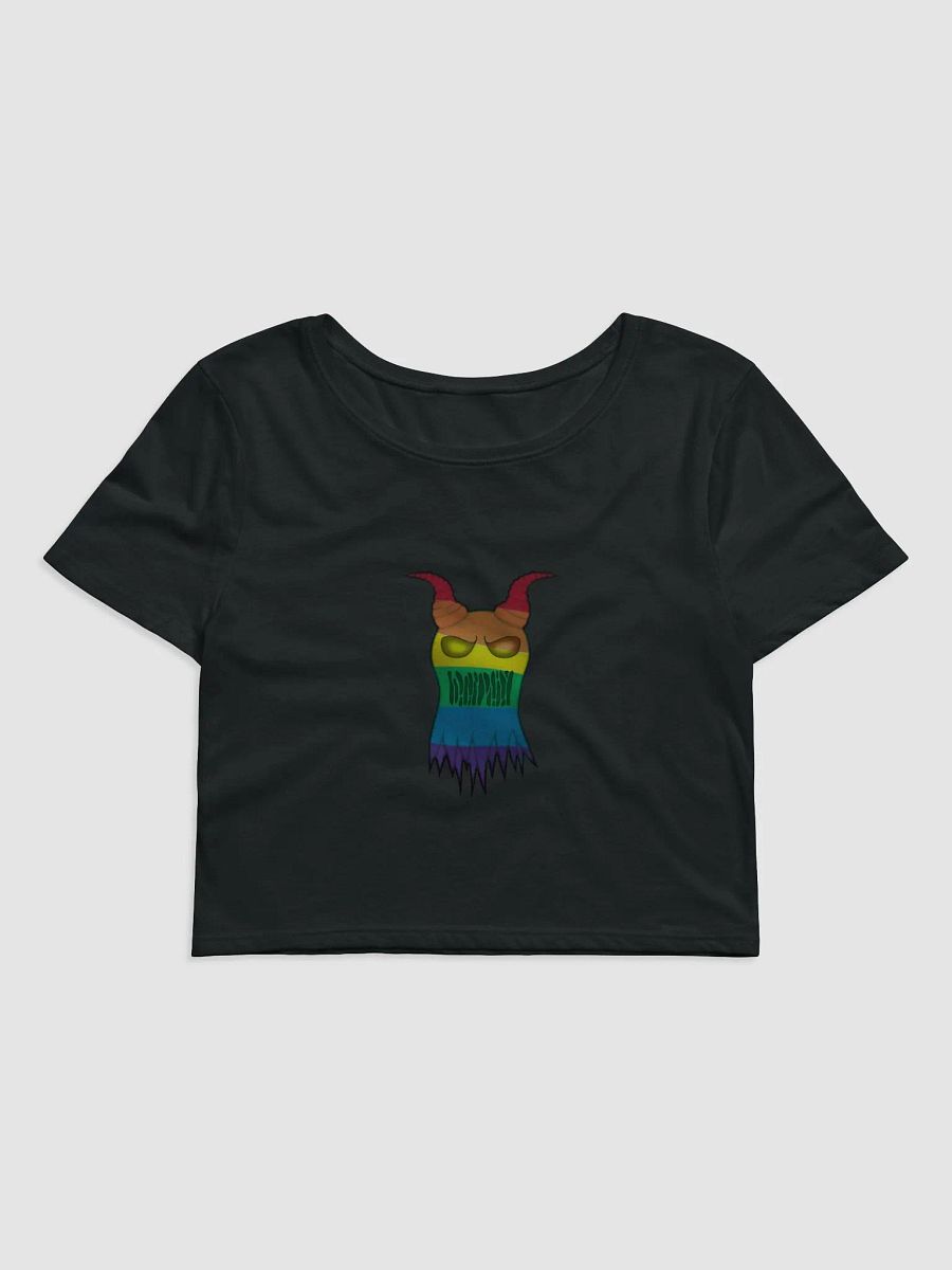 Ghosty Boii Pride Cropped Shirt product image (1)
