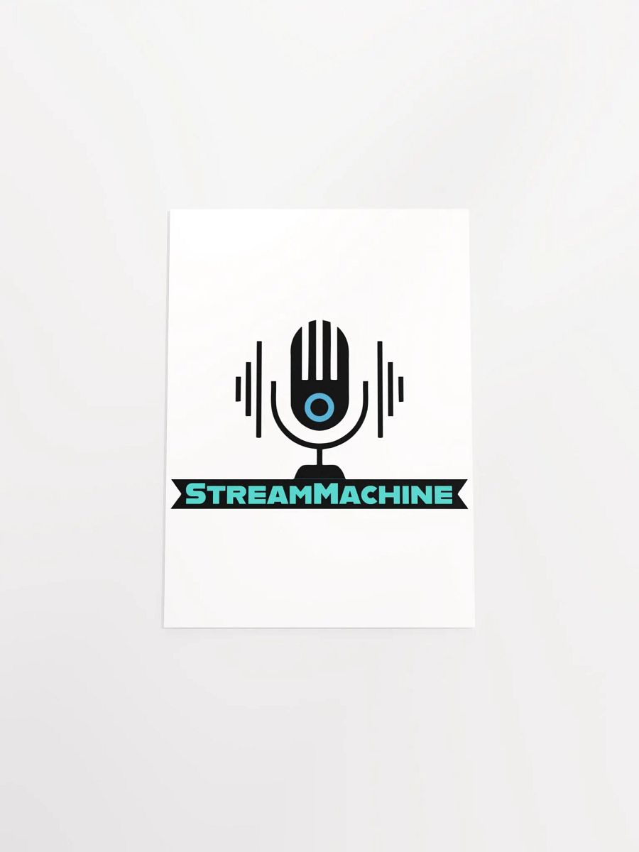 StreamMachine Matte Poster product image (46)