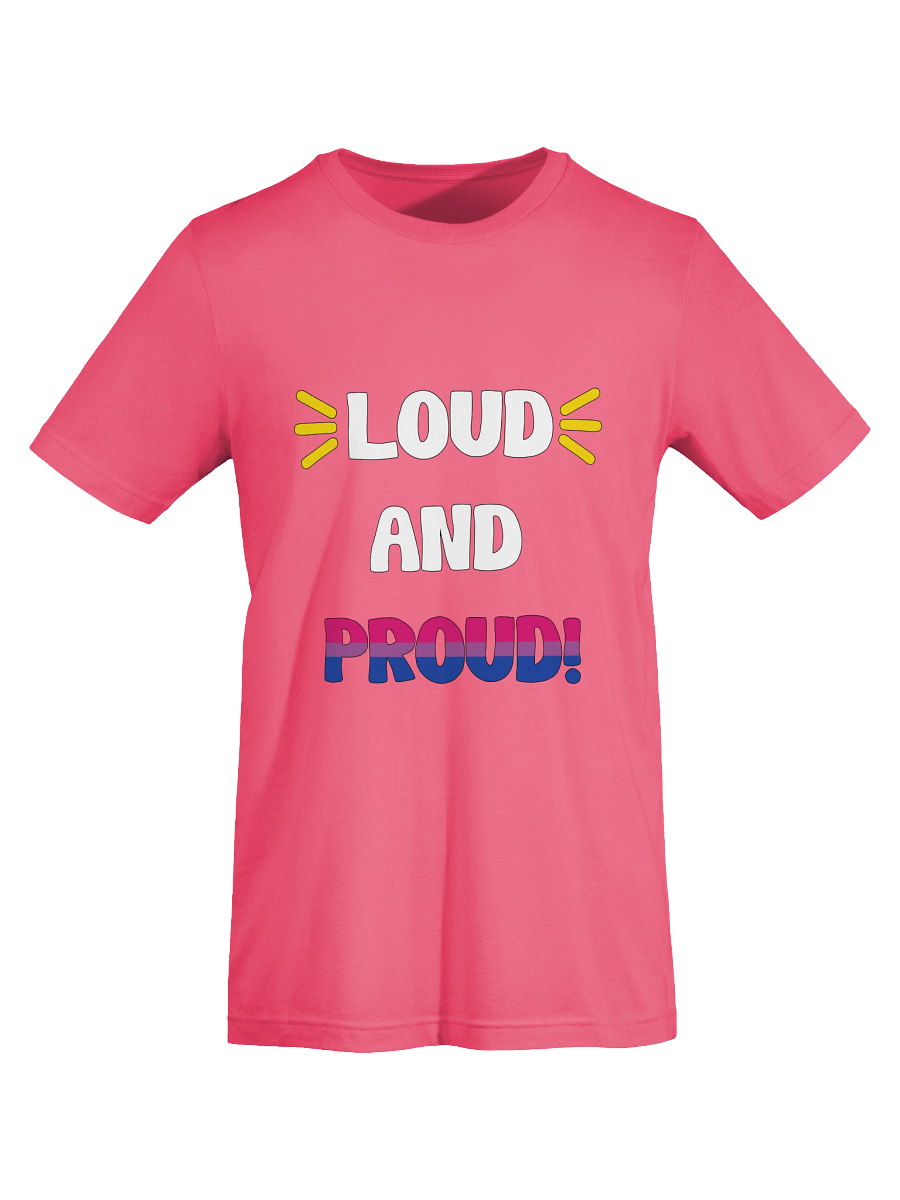 Loud and Proud Bi T-Shirt product image (63)