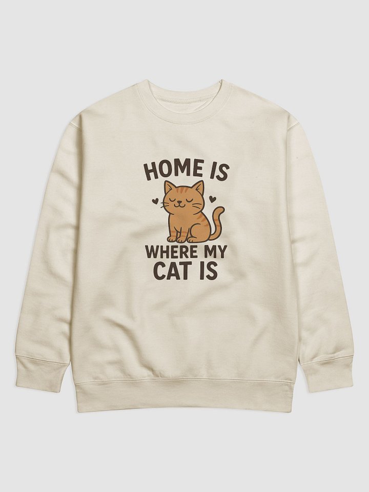 Home Is Where My Cat Is Premium Sweatshirt product image (3)