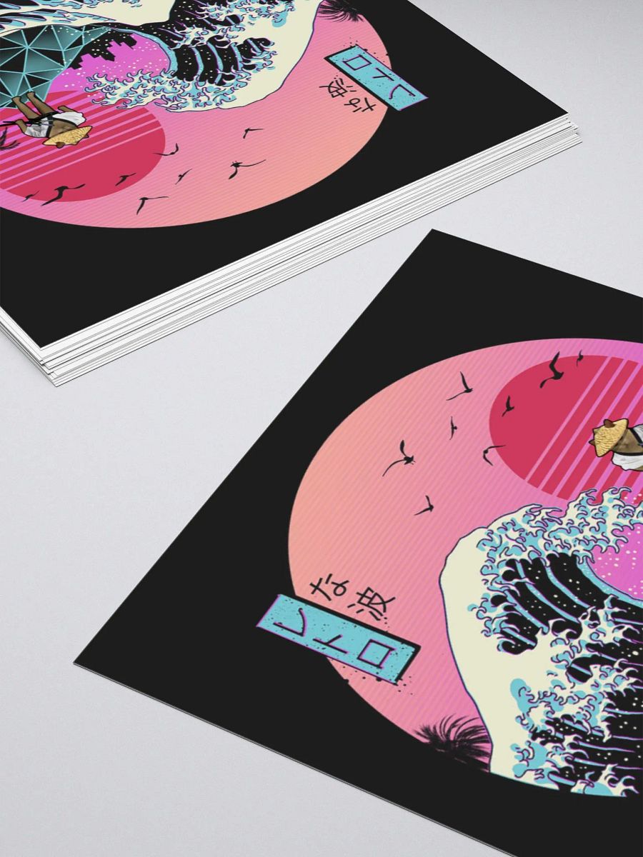 Retro Sensei Cat Sticker product image (4)