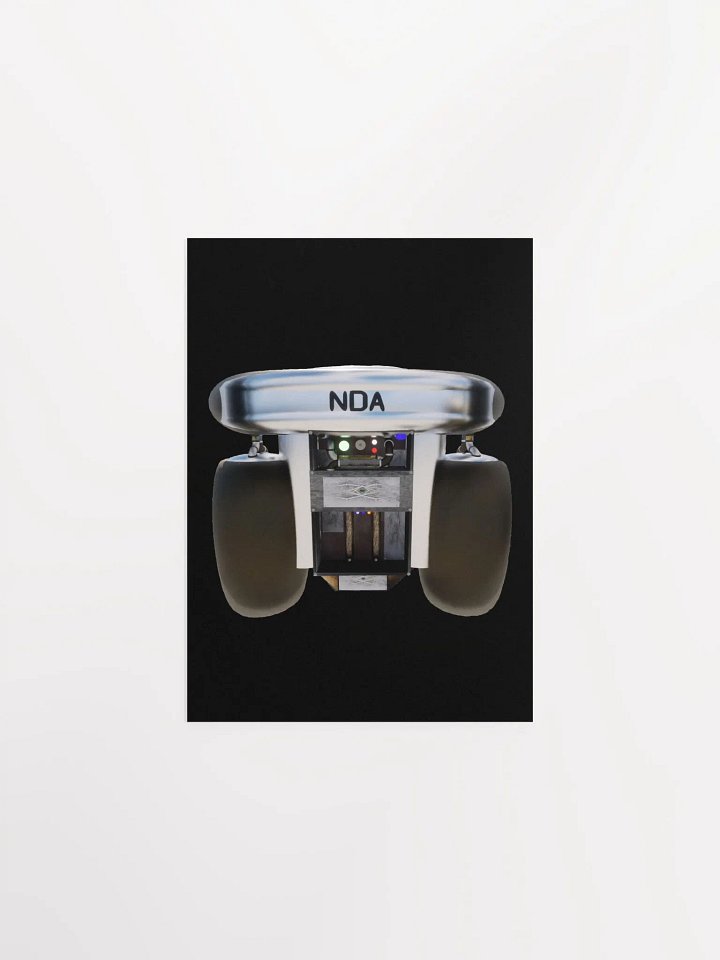 NDA Jetpack Black Enhanced Matte Paper Poster (in) product image (1)