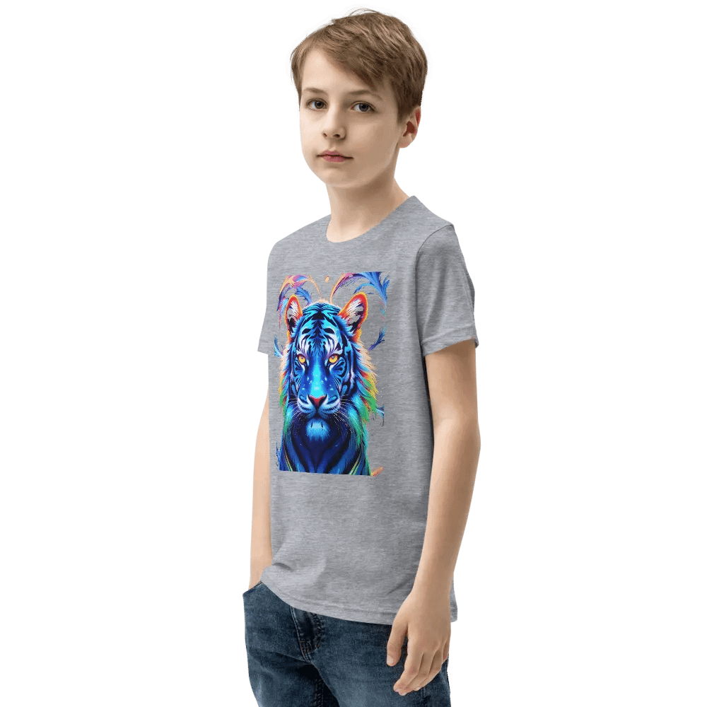 Fantasy Tiger Youth T-Shirt Bella+Canvas (Kid's Unisex) product image (25)