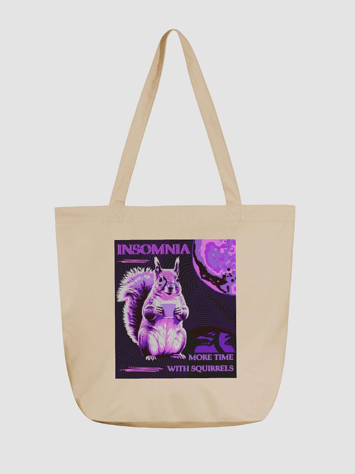 Insomnia Squirrel Eco Tote product image (1)