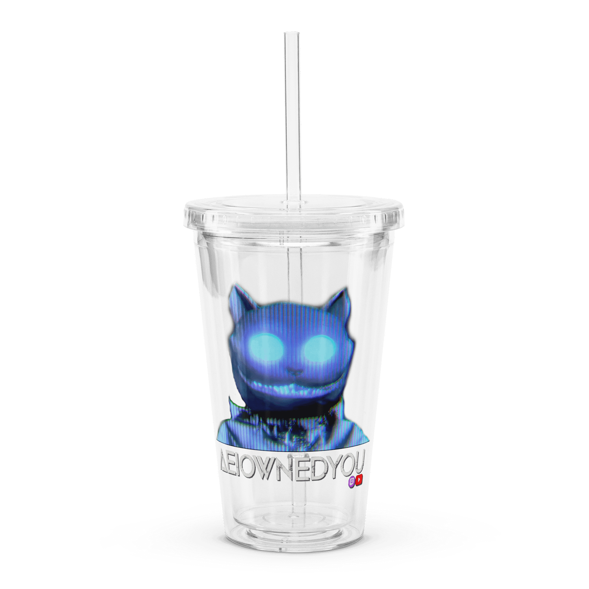 Cat Logo Plastic Cup 1 product image (1)