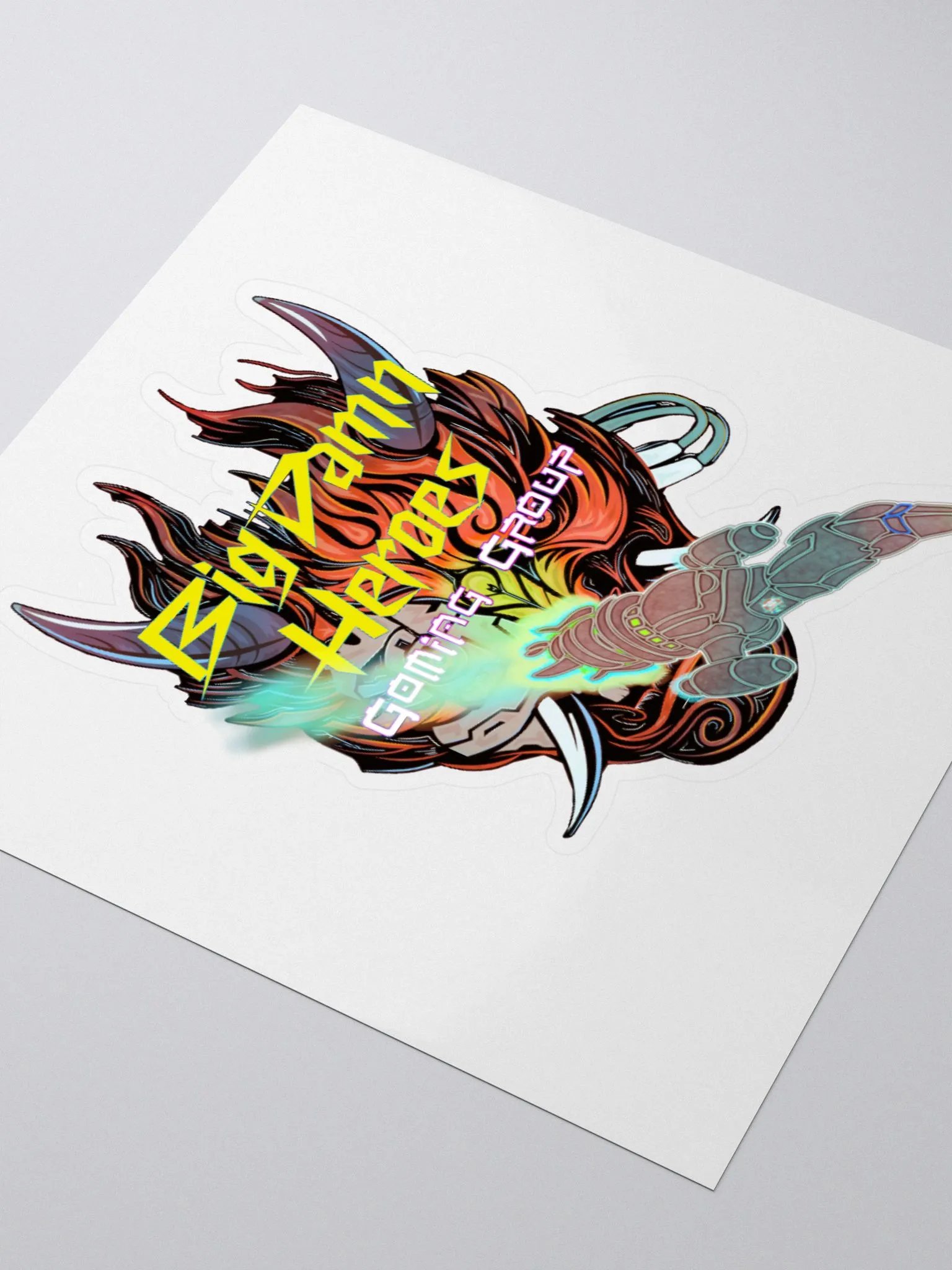 BDHGG NeoSamurai Kiss Cut Stickers product image (3)