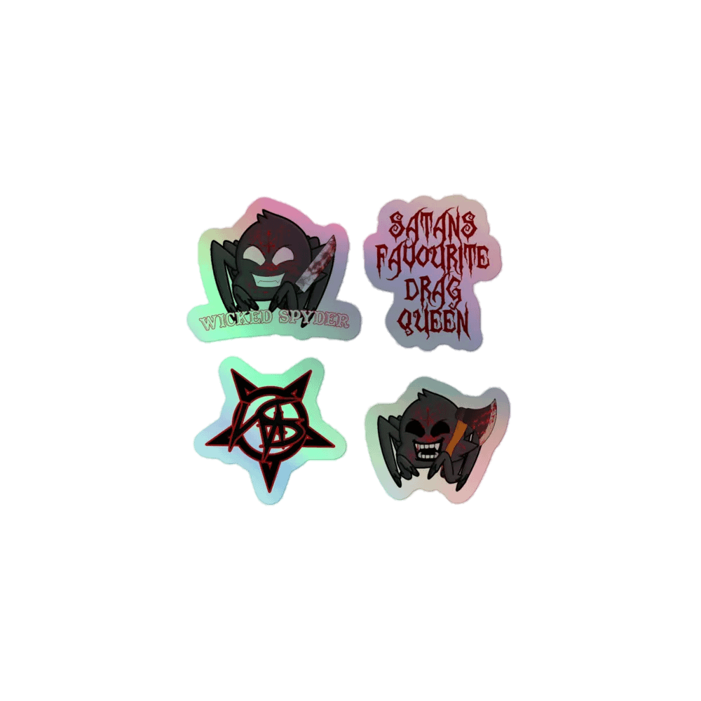 Spyder Holo Sticker Set #1 product image (1)