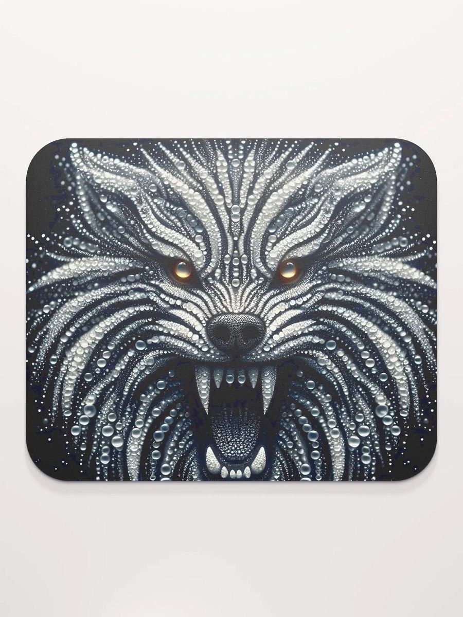 Stylized Wolf's Gaze Mouse Pad product image (2)