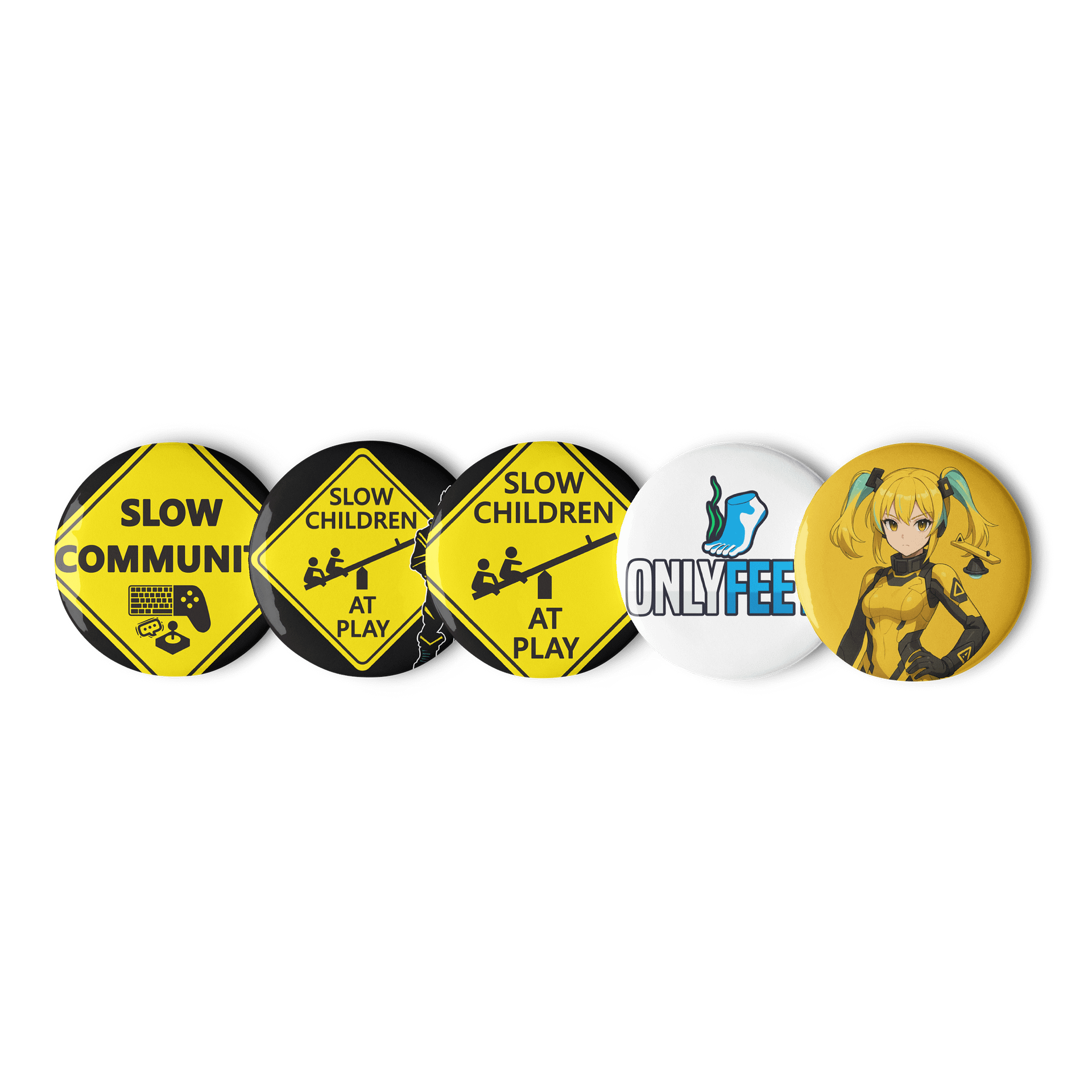 SLOW | Pin Set 1 product image (2)