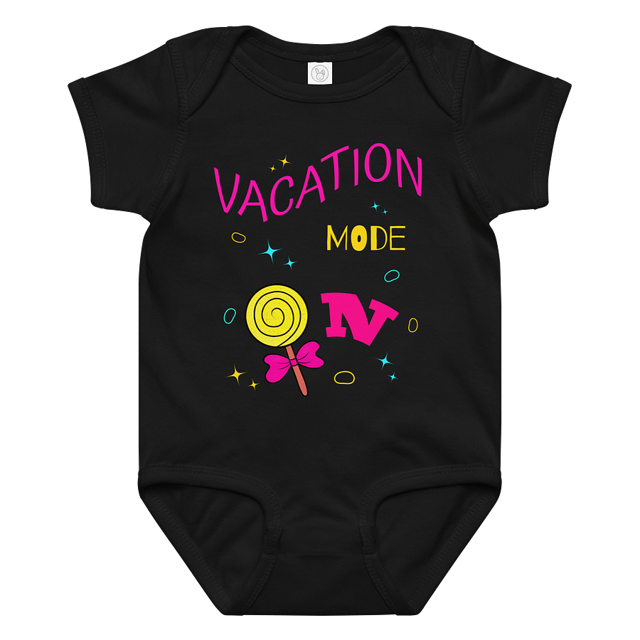 Vacation Mode On Baby Bodysuit product image (3)
