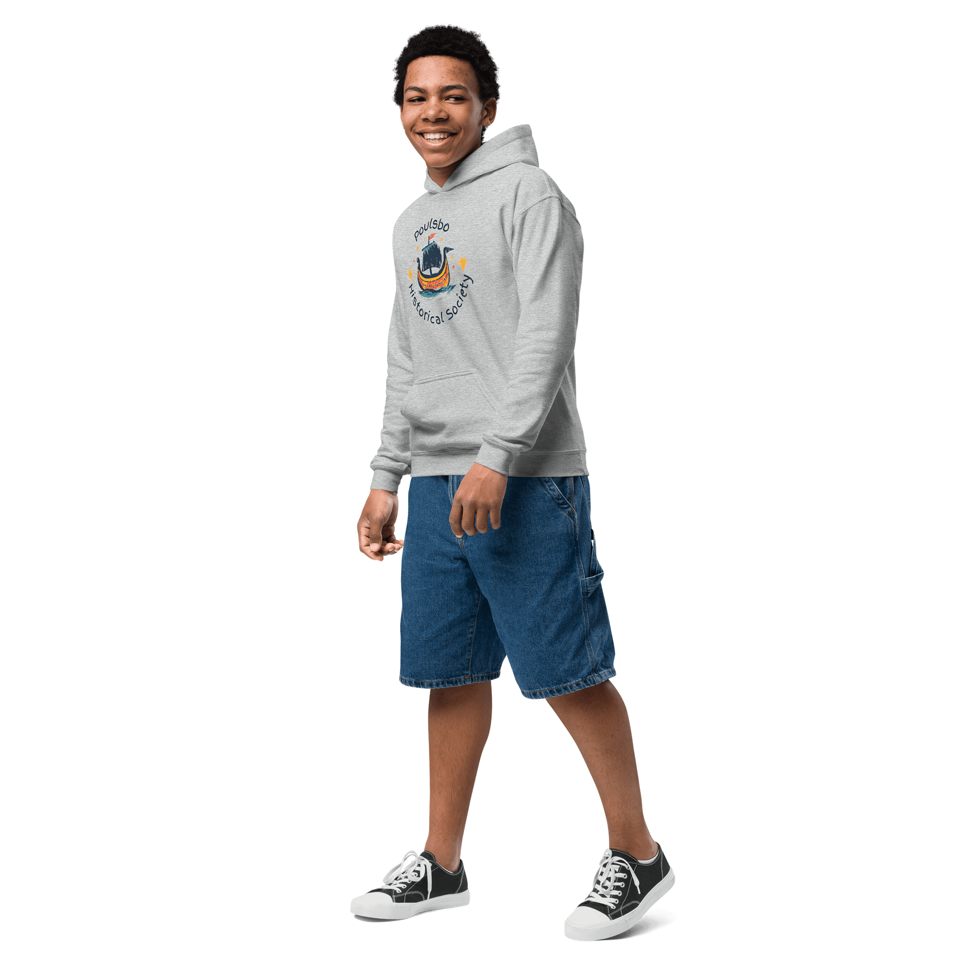 Viking Ship Adventure Youth Hoodie product image (23)