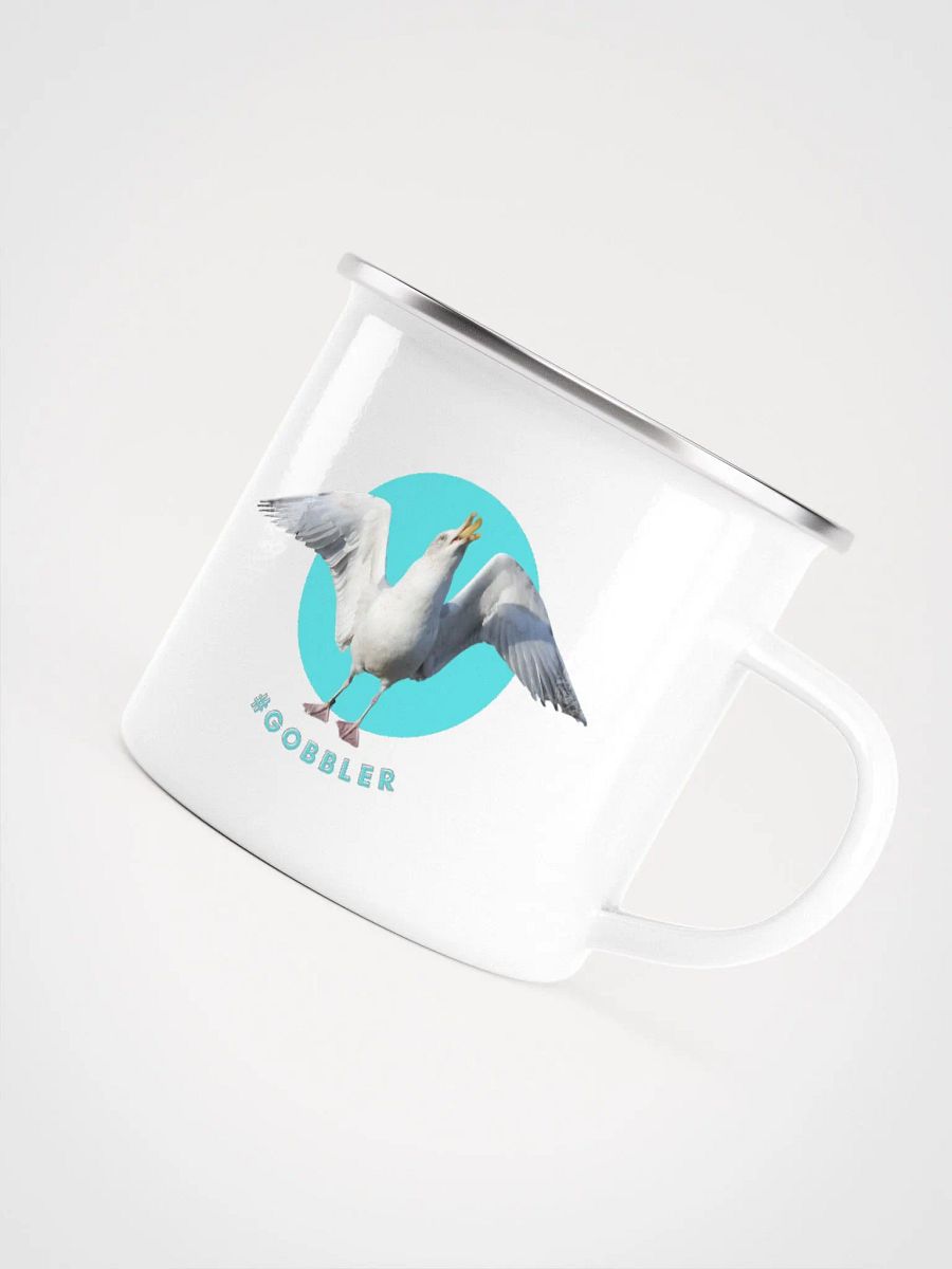#Gobbler Seagull Enamel Mug product image (5)