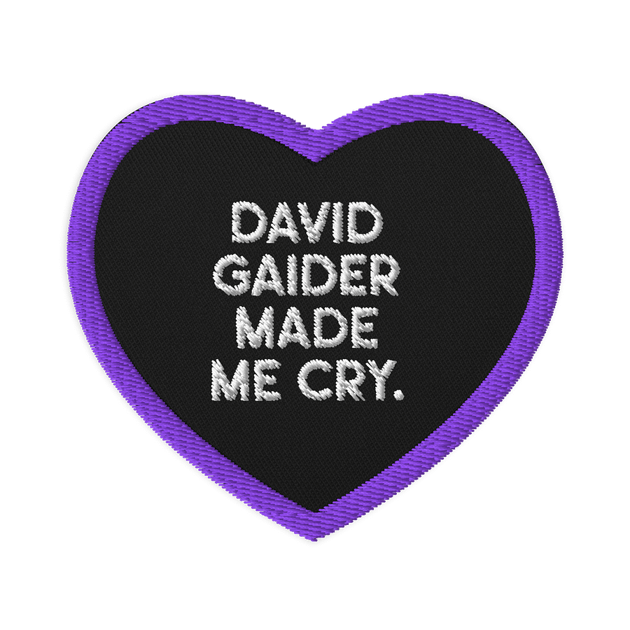 David Gaider Made Me Cry Patch product image (1)