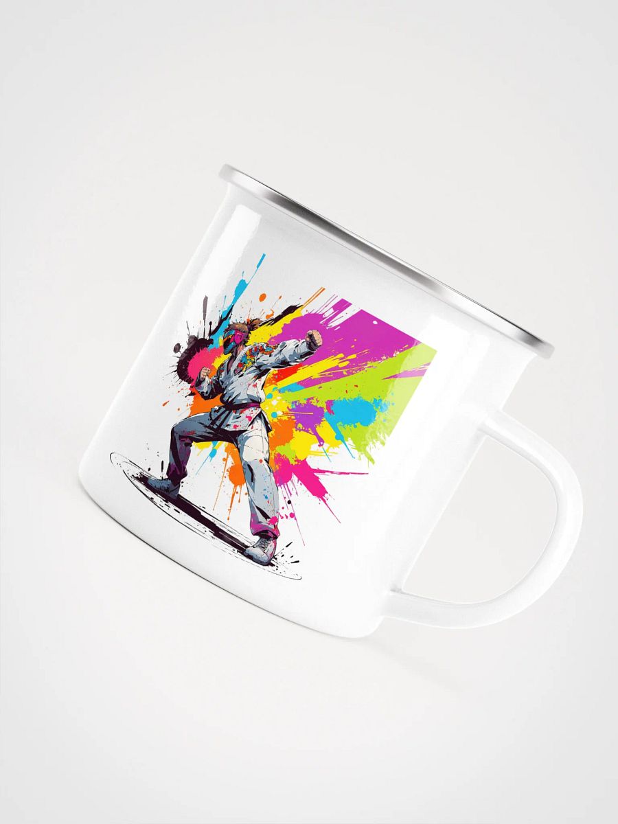 Enamel Mug ( D_0144_Color Kick Taekwondo Boy of the Streets ) product image (5)