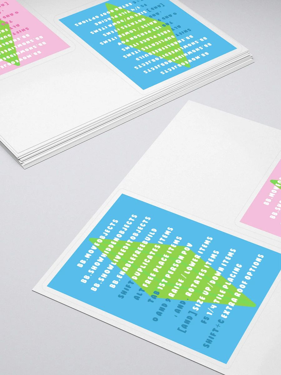Cheat Sheet Sticker product image (4)