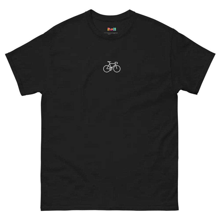 Line draw Bicycle Silhouette Tee product image (25)