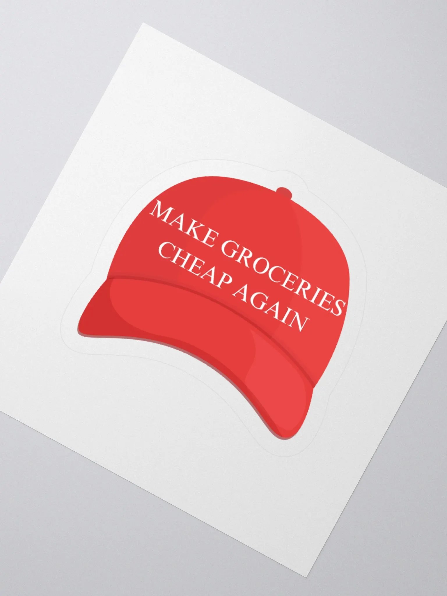 Grocery Revolution Cap Stickers product image (2)