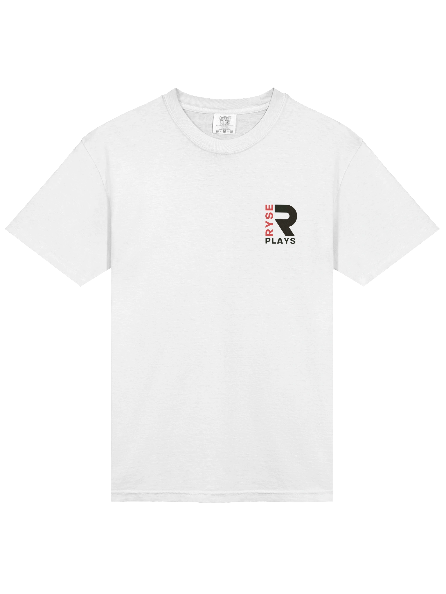 Ryse Plays: Men T-Shirt - Printed (Black & Red Logo) product image (3)