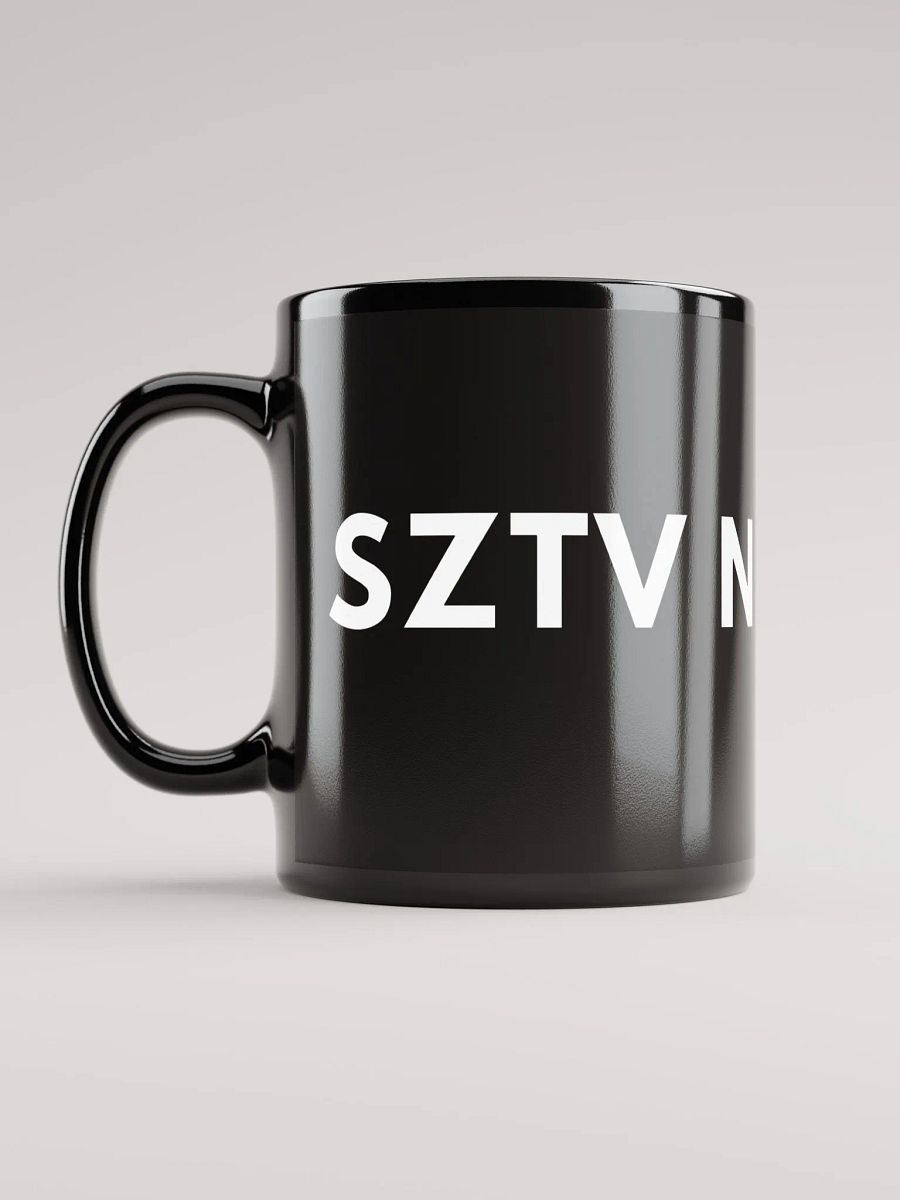 SZTV Black Mug product image (1)